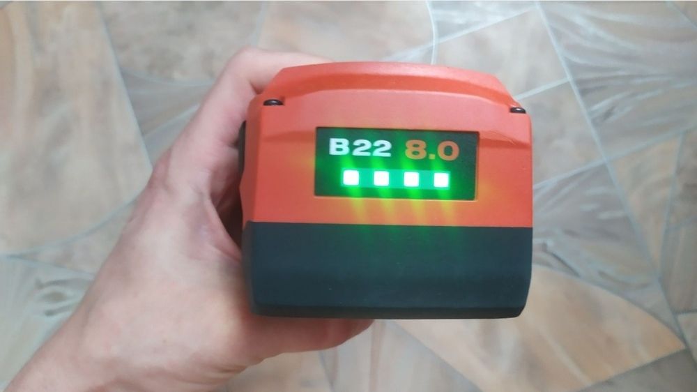 Hilti b22 - 8.0 акумулятор батарея хілті