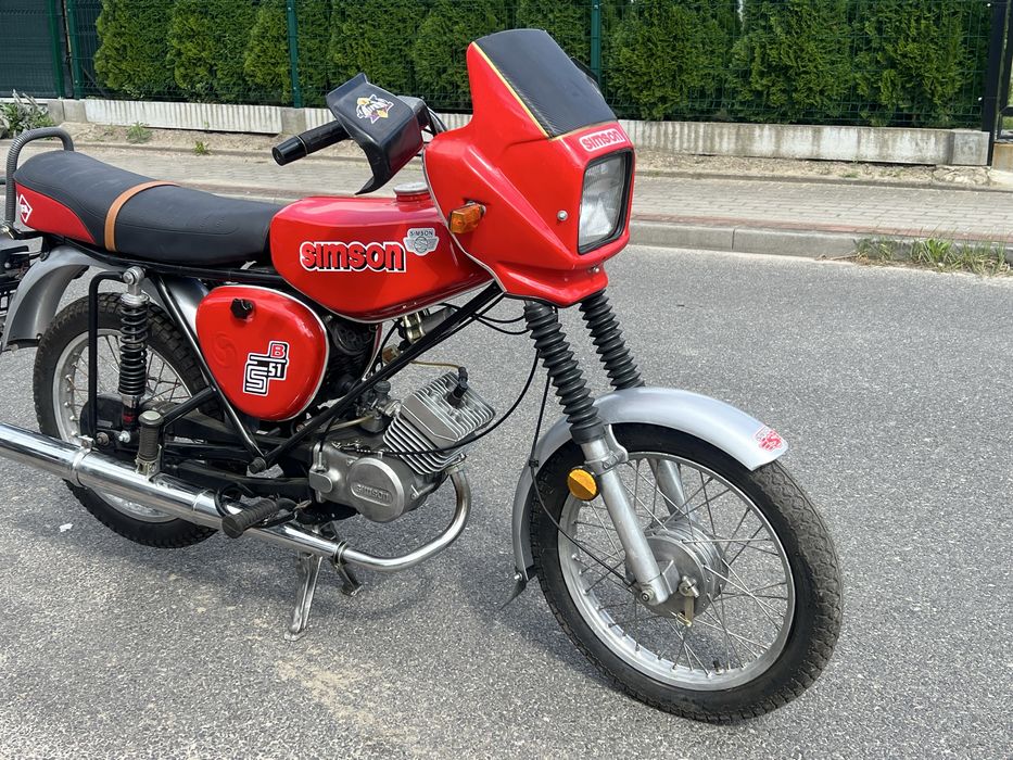 Simson S51 4biegowy Sprawny