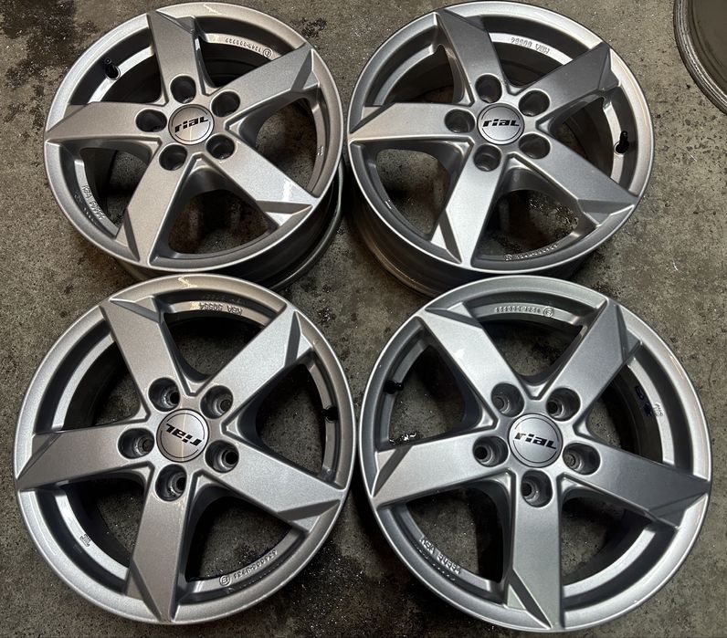 R15 5 112 Диски Rial Germany Volkswagen, Skoda, Audi