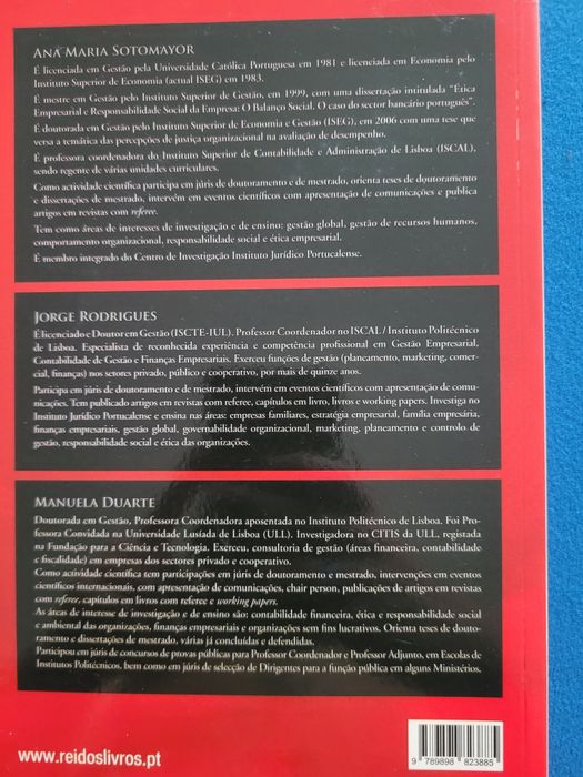 Livros de Gestão das Organizações