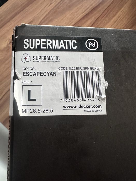 Nidecker Supermatic L – NOWE wiązania snowboardowe Warszawa