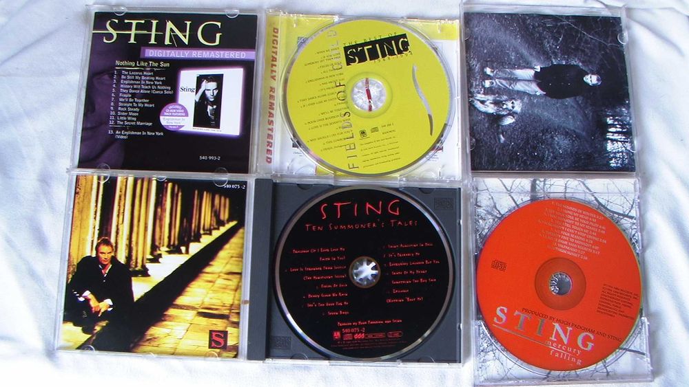 CD Sting  (Фирменные диски)