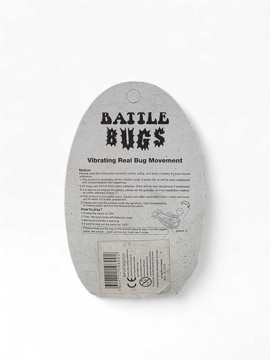 Battle Bugs – Inseto Vibratório – Movimento Real