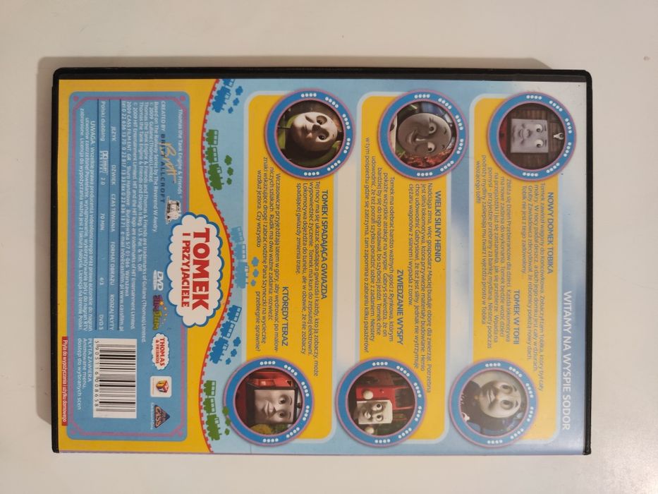Tomek i przyjaciele Nowy domek Tobika - płyta DVD