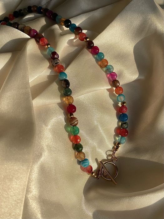 Naszyjnik handmade z kamieni naturalnych