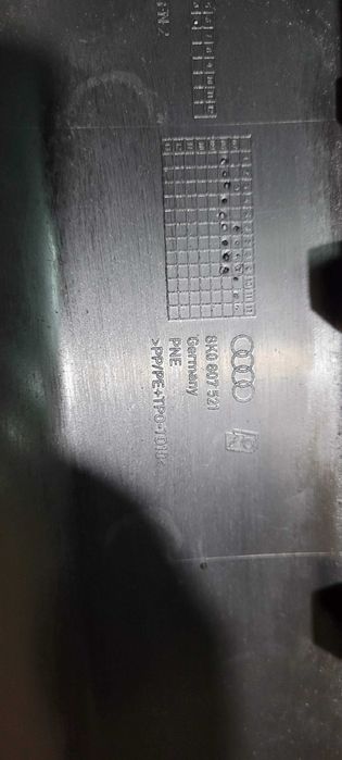 Difusor/Avental Para Choques traseiro AUDI A4 B8 SEDAN ORIGINAL