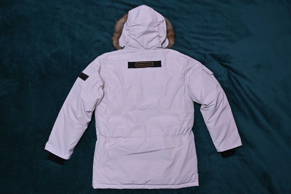 PILNE! Kurtka Parka Zimowa Canadian Goose Expedition z natural. futrem