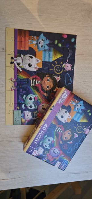 Puzzle Koci domek Gabi