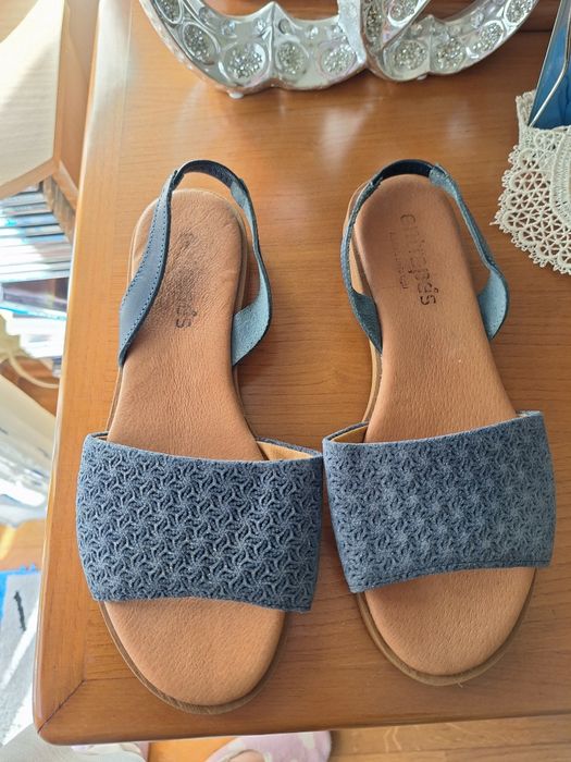 Sandálias Azuis EntrePés T: 39
