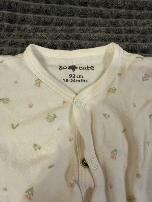 Pizamki pajacyki 92 dla dziewczynki