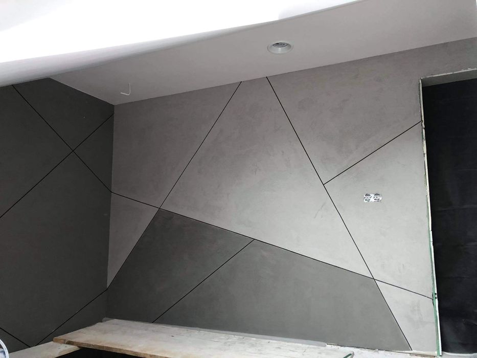 Tynki dekoracyjne / beton architektoniczny / trawertyn / spiek