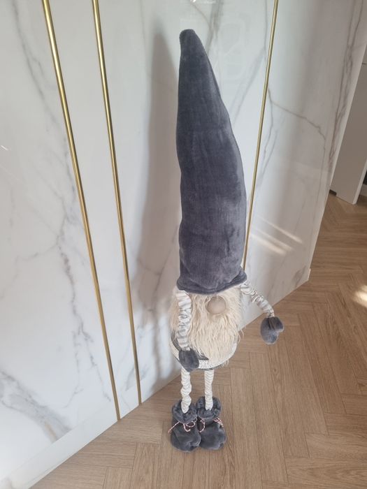 Krasnale ozdobne świąteczne