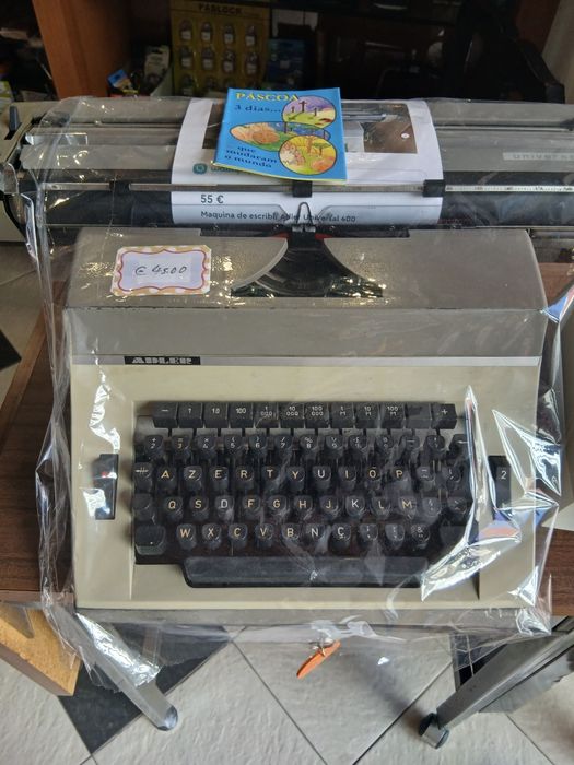 Maquina antiga de escrever