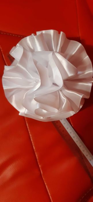 Бант білий великий