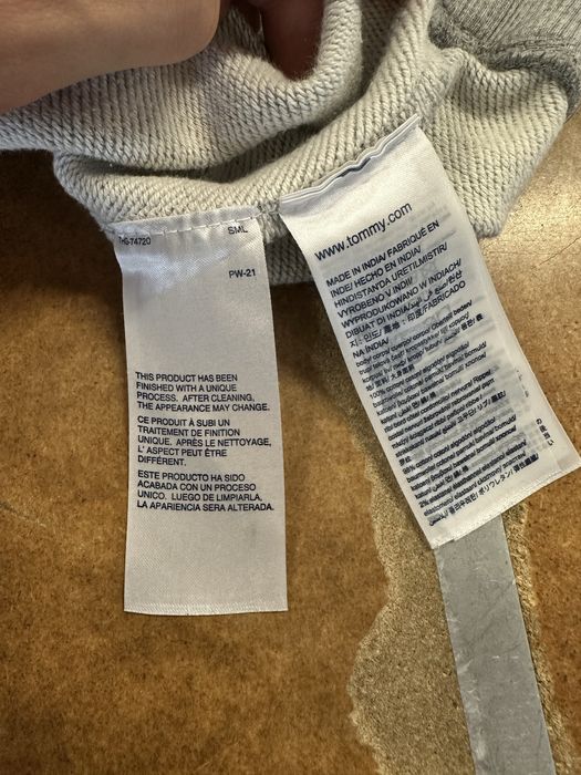 Sweatshirt Cinzenta Tommy Hilfiger