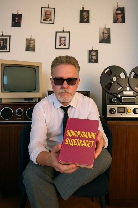 Оцифрування відеокасет - оцифровка видеокассет, Київ, Лук'янівка.