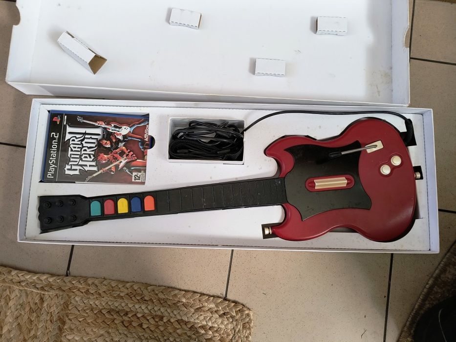 Guitar Hero 2 Gitara + Gra PlayStation 2