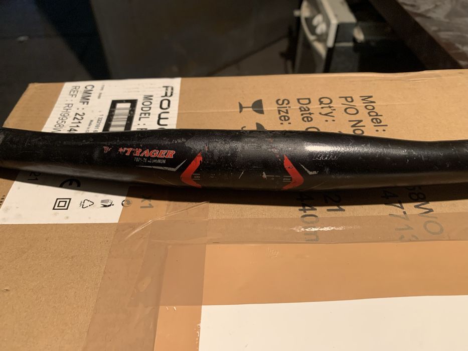 Material bicicleta btt - guiador Bontrager aluminio, avanços e mais..,