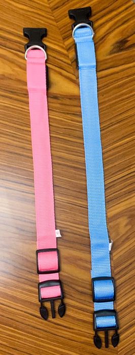 Trela/Coleira com luz LED para animais (PREVINE ACIDENTES/PERDAS)