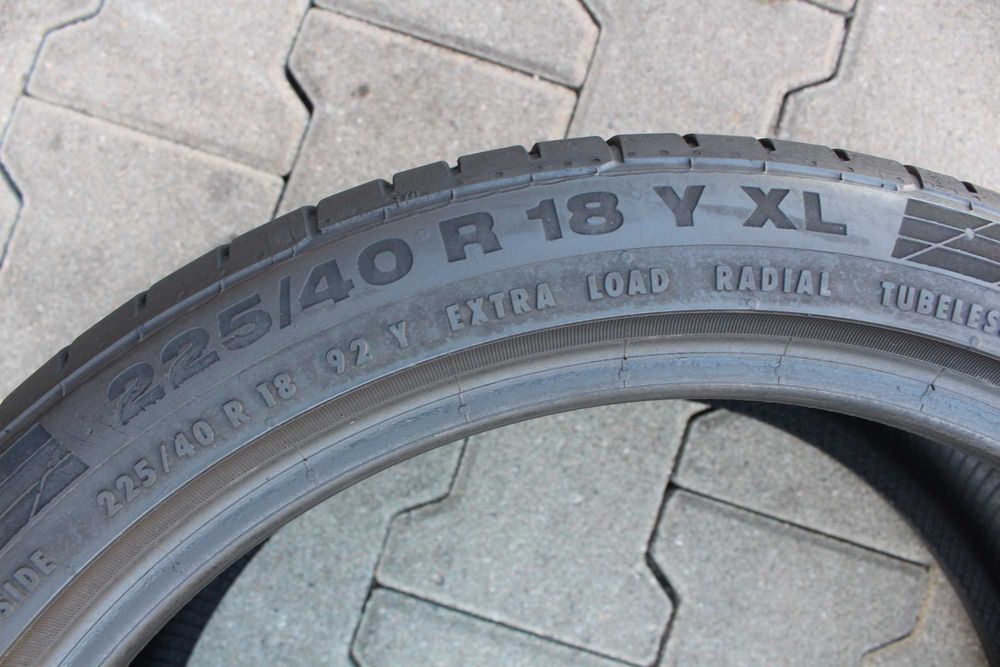 Opony letnie 225/40/18 Continental Sport Contact 5
