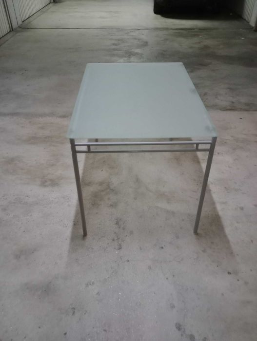 Mesa de Cozinha tampo Vidro