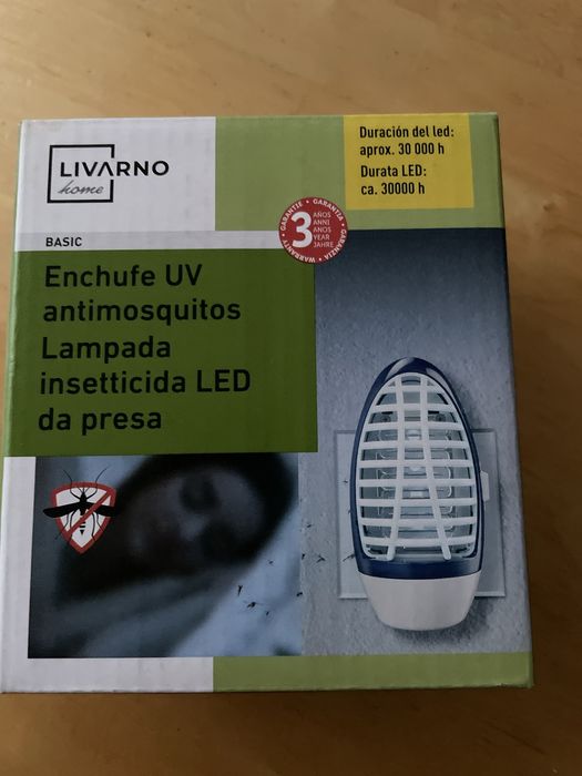 Lampada inseticida LED antimosquitos