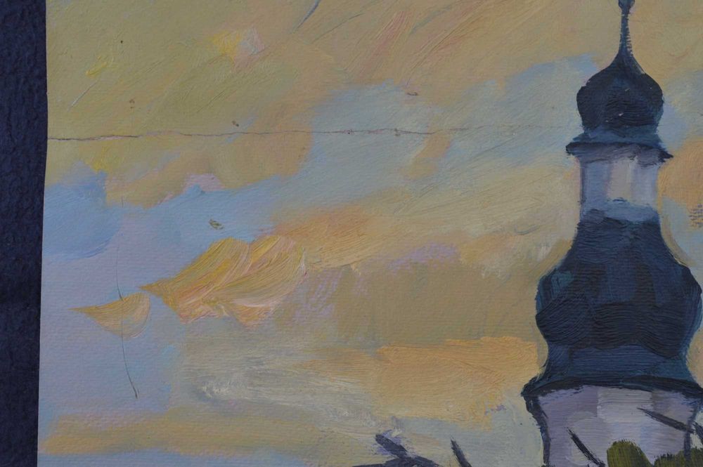 Картина художника Зузук Р. Єлецький монастир.  Чернігів.  (1010)