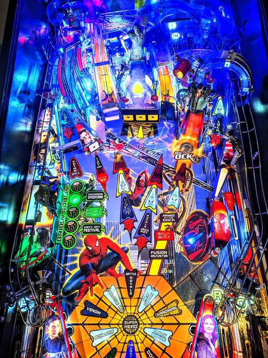 Flipper Pinball Spider Man