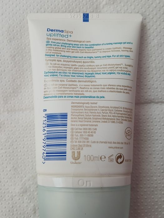 Косметика Dove..