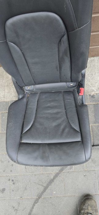 Fotel prawy tył kanapa oparcie Skóra Audi Q5 8R 08-12