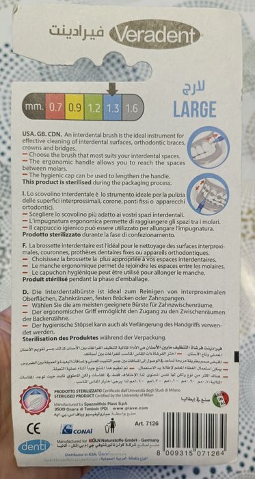 Kit escovas interdentais Veradent