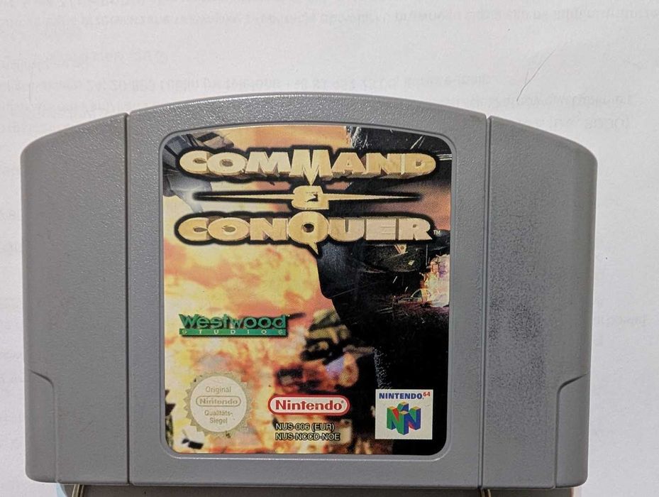 N64 nintendo command & conquer