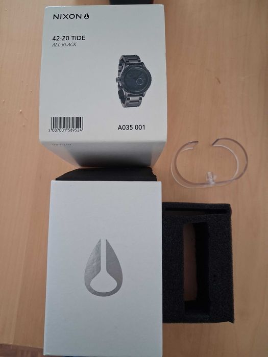 Relógio Original Nixon Lefty 42-20 – All Black Crystal (como novo)