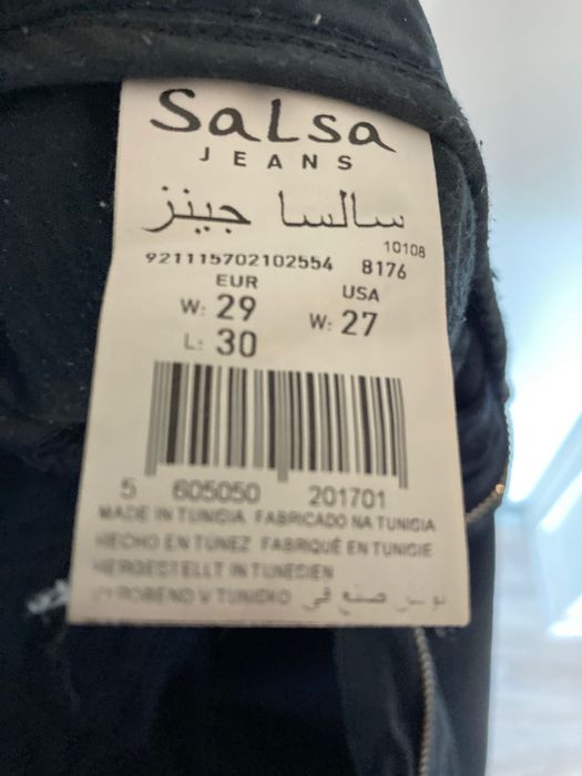 Salsa jeans tamanho W29 L30