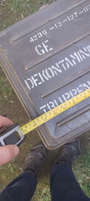 Skrzynka wojskowa hermetyczna