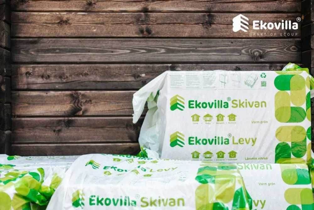Celuloza do izolacji, wełna celulozowa do wdmuchiwania - Ekovilla