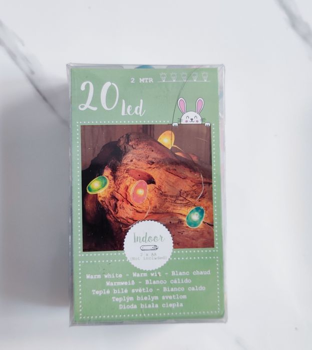 Girlanda świetlna lampki jajka