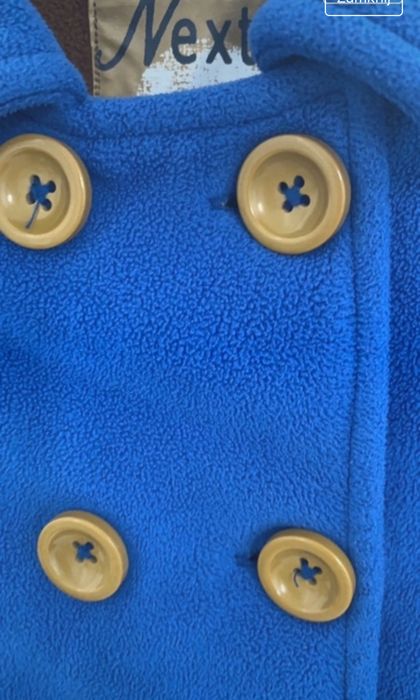 122 next kurtka płaszczyk marynarka niebieski uroczystość ślub