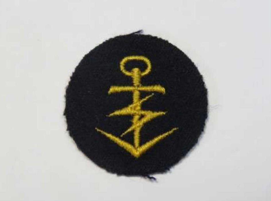 Distintivo de manga original para sargento de liderança da Marinha da Alemanha Ocidental