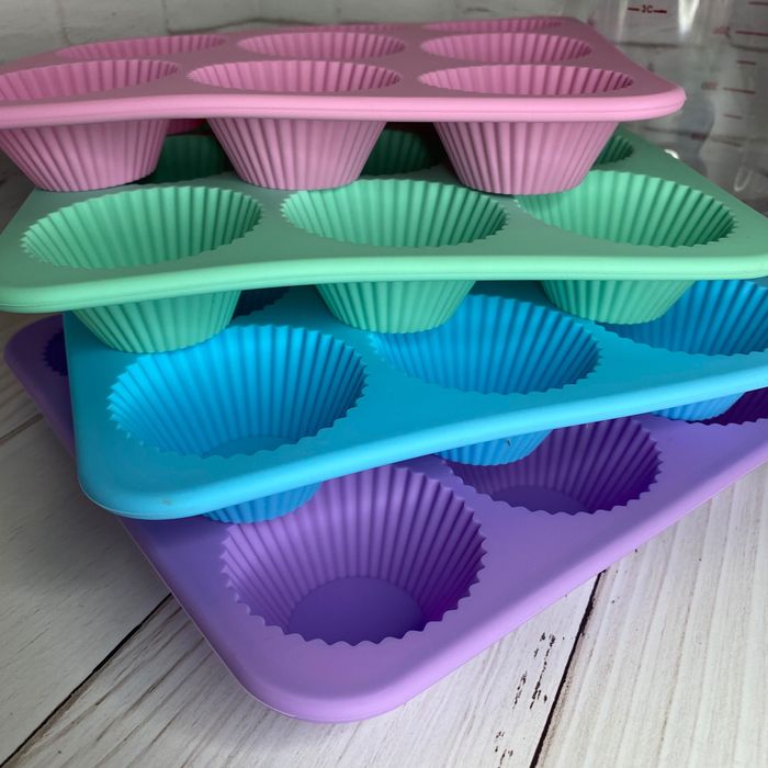 Ячейки , форма из силикона для выпечки , форма для кексов