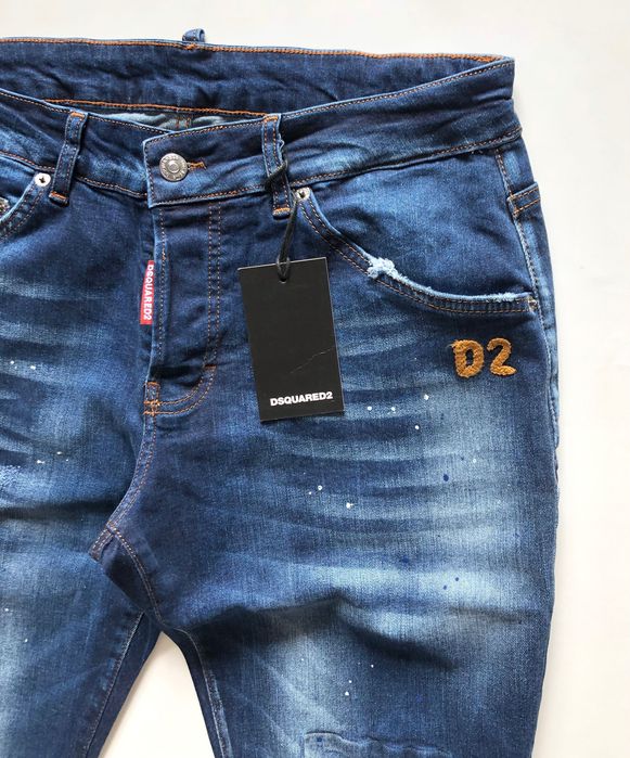 Dsquared2 spodnie jeans 42 S pas 80cm