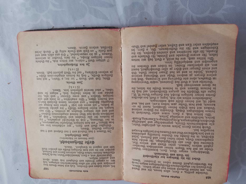 Modlitewnik niemiecki, początek XIX wieku, ANTYK