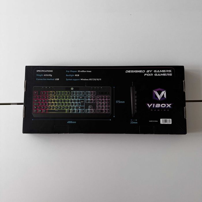 Teclado VIBOX RGB Gaming