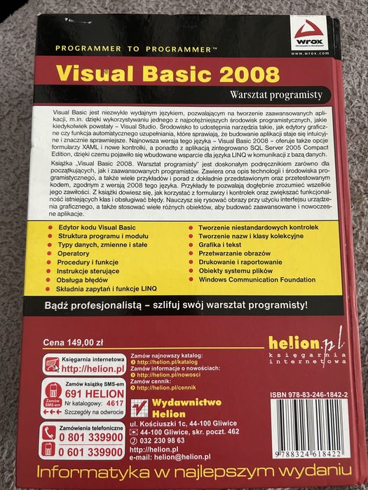 Visual Basic 2008. Warsztat programisty