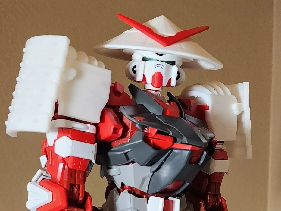 Escultura Cabeça PG Gundam Samurai