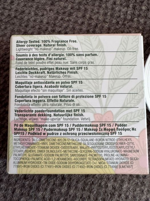 Clinique puder 04 neutral (MF/M) almost powder makeup SPF15 nowy