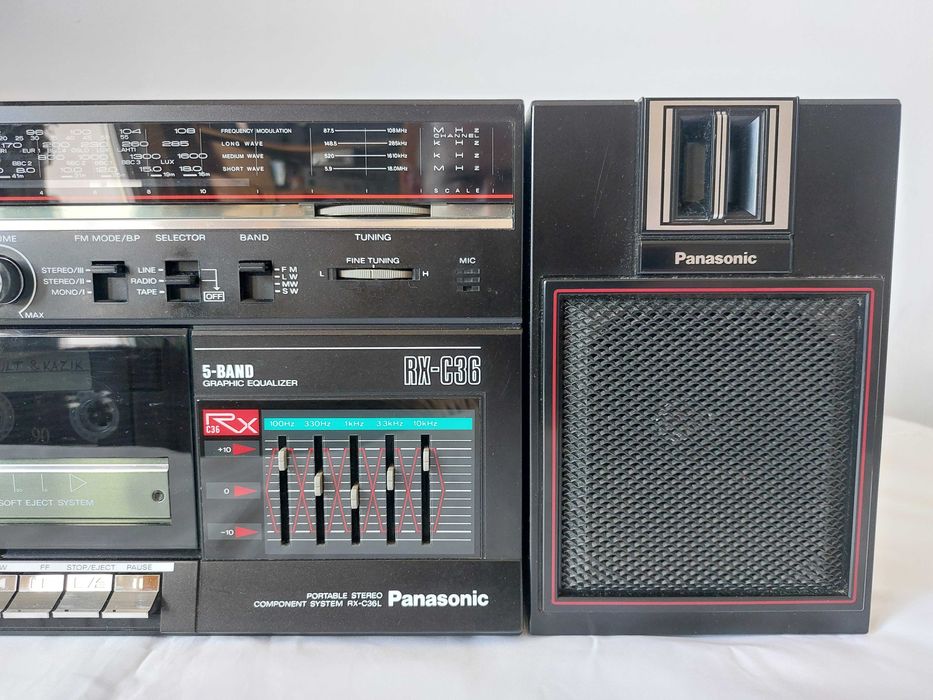 Radiomagnetofon Panasonic Matsushita National RX C36L RX-C36L Kaseciak
