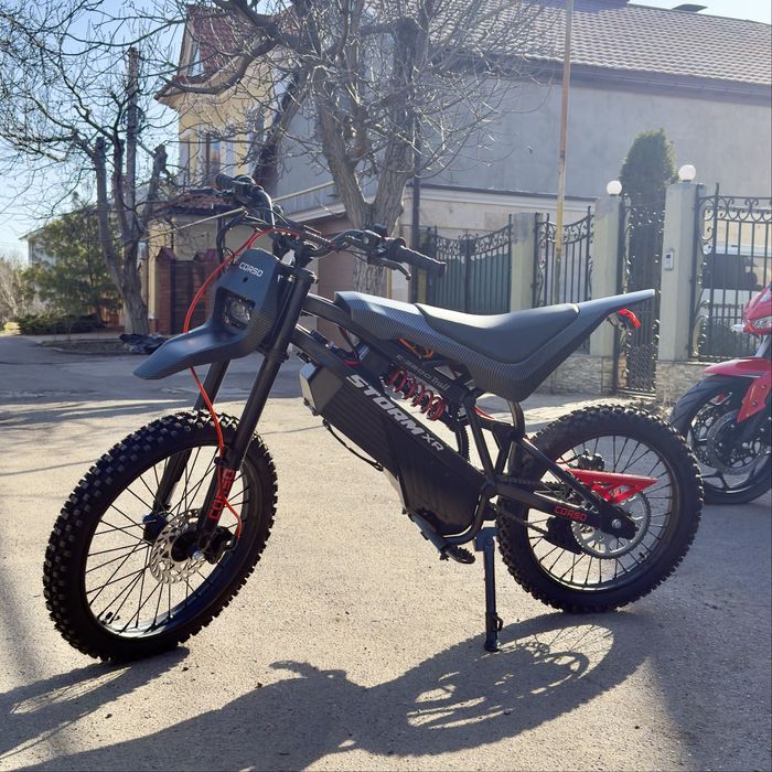 Електробайк кросовий Corso Storm E-2500, гарантія, 2500Ват