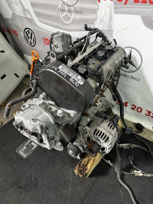 Двигатель 1.4 mpi BUD Гольф Тоуран Пасат Джета мотор 1.4 мпі Golf jeta