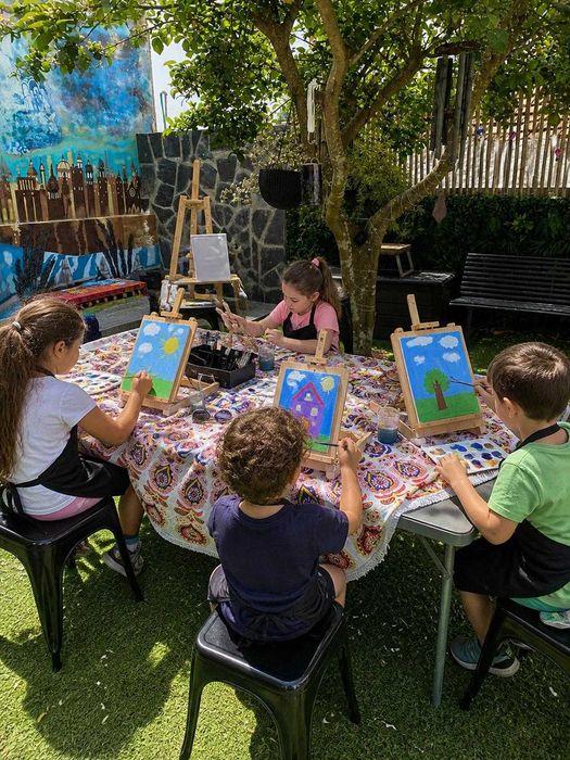 Aluguer de Espaço para Festa Infantil com Experiência de Pintura